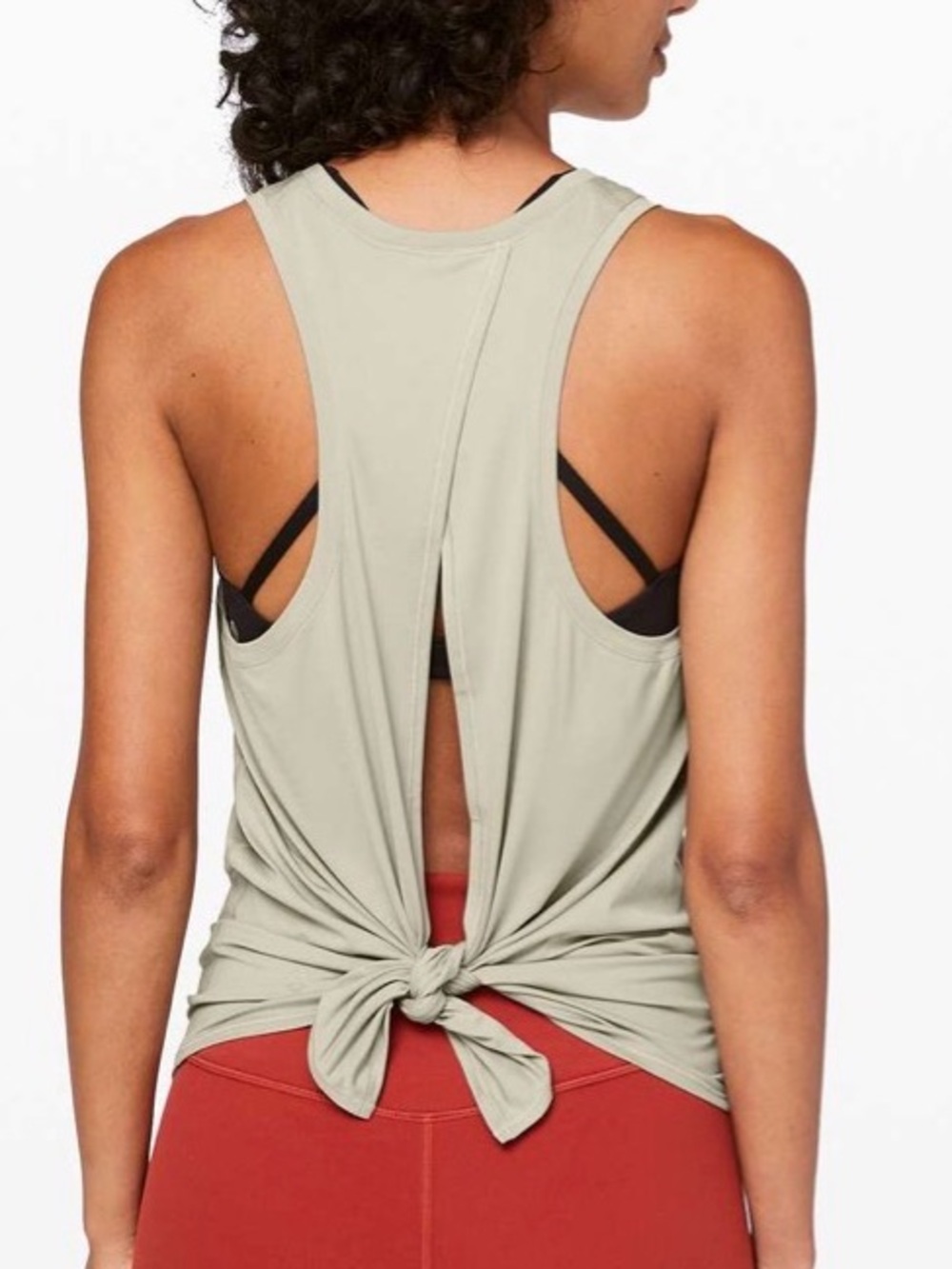 lululemon athletica All Tied Up Tank in Fawn